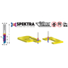 Picture of 51419-K Solid Carbide CNC Spektra™ Extreme Tool Life Coated Spiral 'O' Flute, Plastic Cutting 1/4 Dia x 5/8 x 1/4 Inch Shank Up-Cut Router Bit